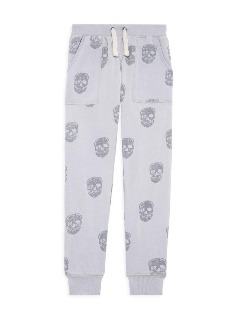 Vintage Havana Lavender Skull Print Burnout Fleece Jogger Sweatpants Size S